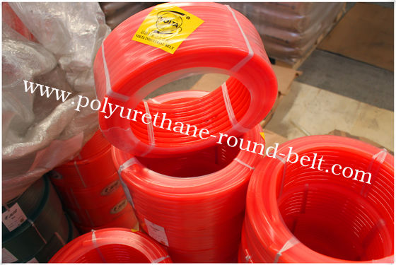 Polyurethane Round Belt 2mm-20mm Diameter High Abrasion Resistance
